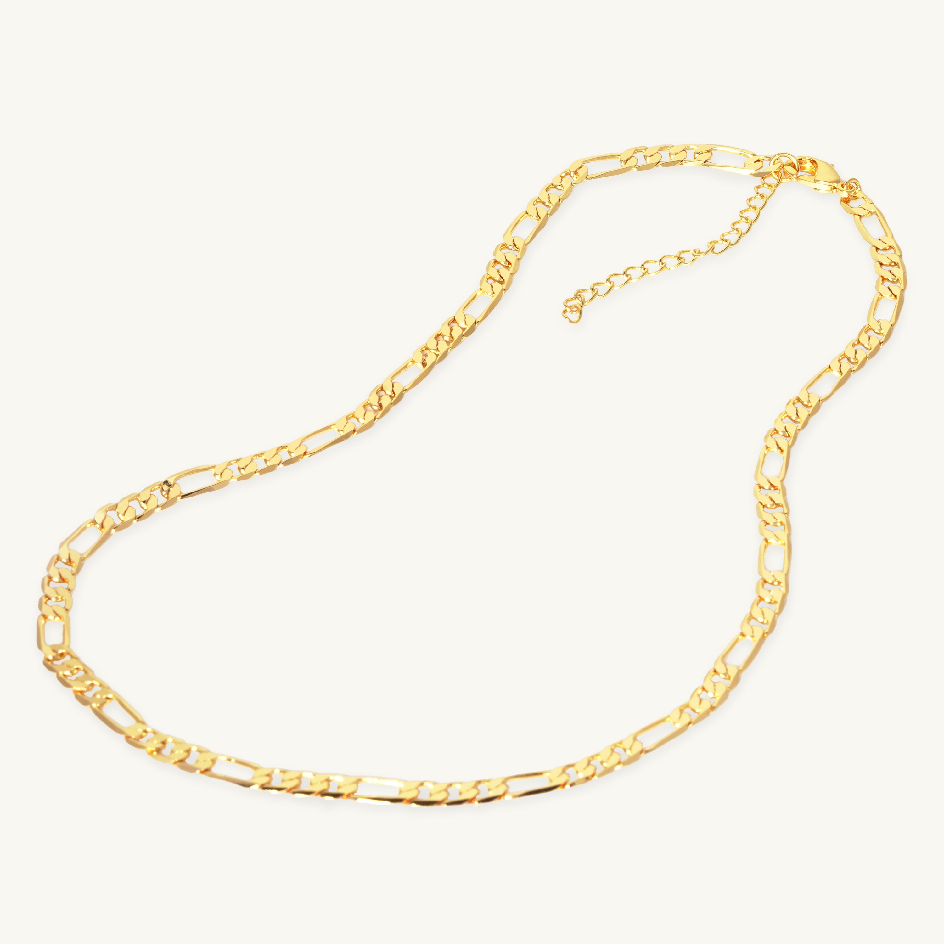 Thin Figaro Chain Necklace