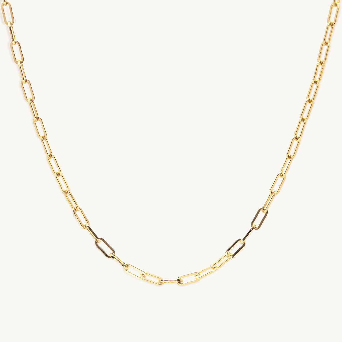 Thin Chain Stacked Band Necklace