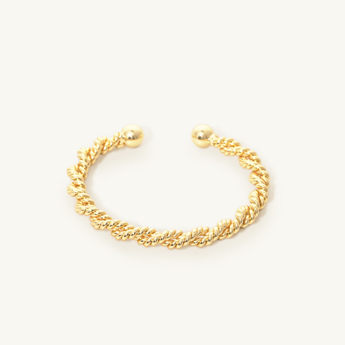 Croissant Bold Cuff Bracelet